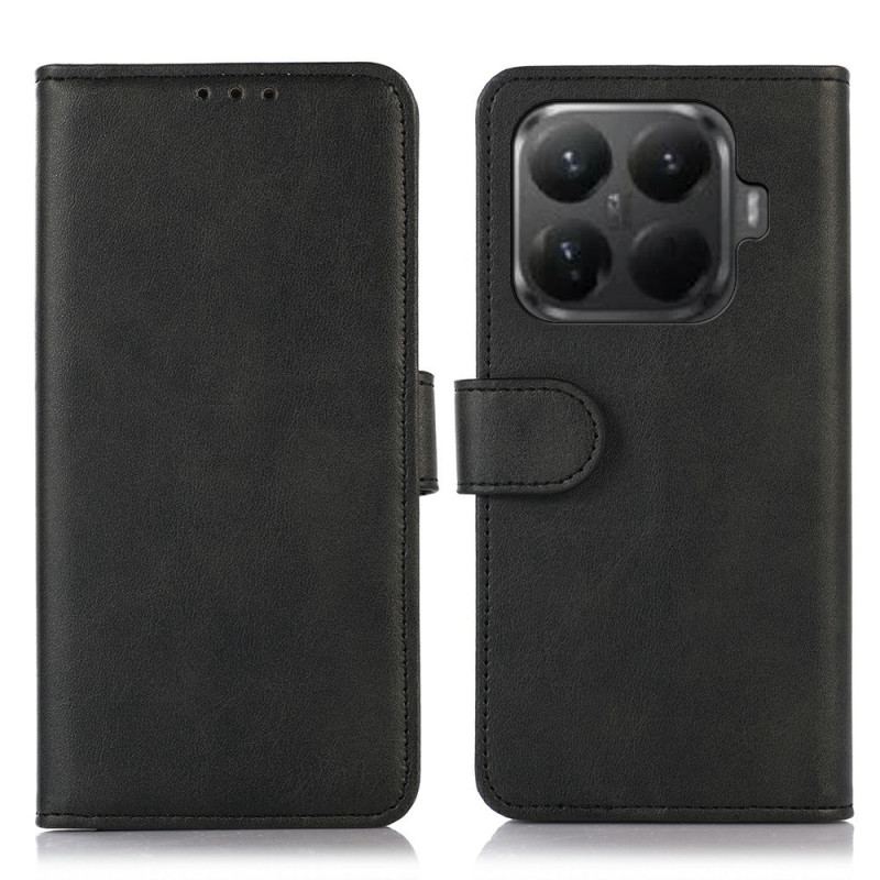 Fodral För Xiaomi 15t Pro Plånbok Med Effekt Läder