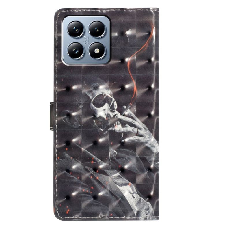 Fodral För Xiaomi 15t Pro Rökande Skelett