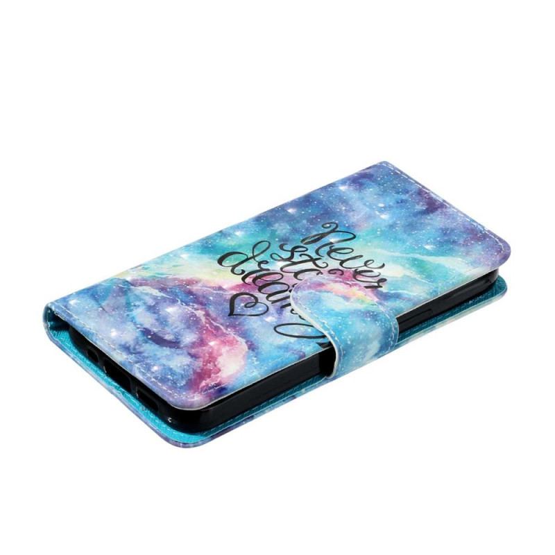 Fodral För Xiaomi 15t Pro Sluta Aldrig Drömma Med Rem