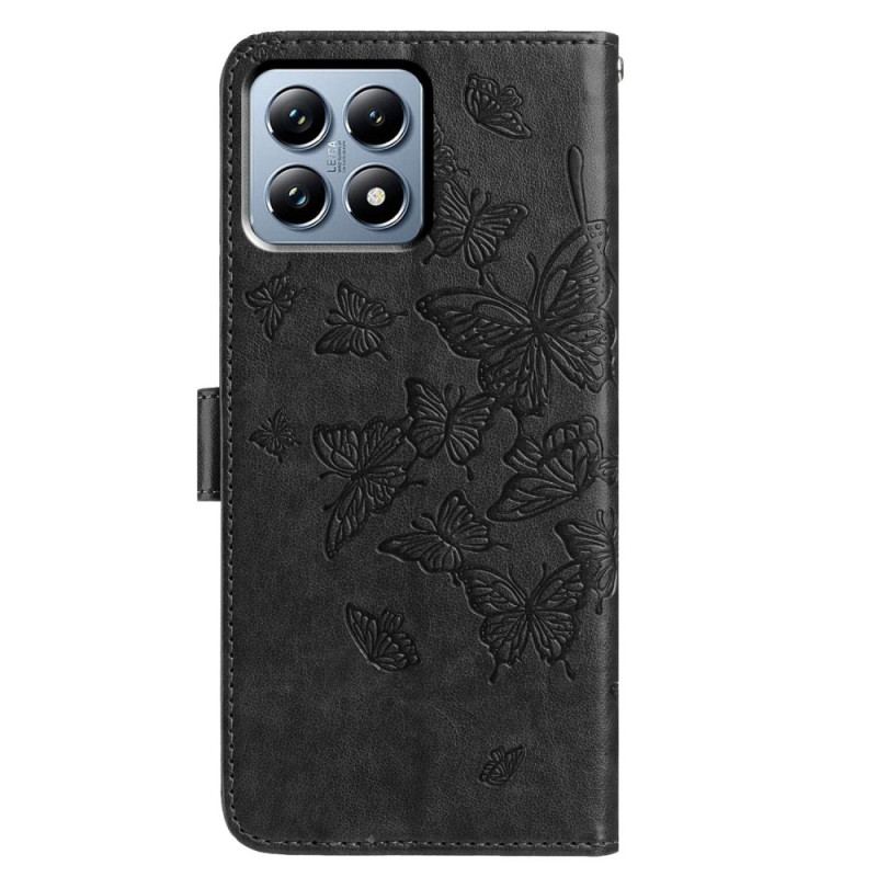 Fodral Xiaomi 15t Pro Fjärilsdesign