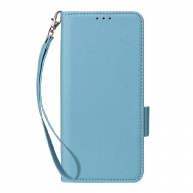 Fodral Xiaomi 15t Pro Konstläder Med Snodd