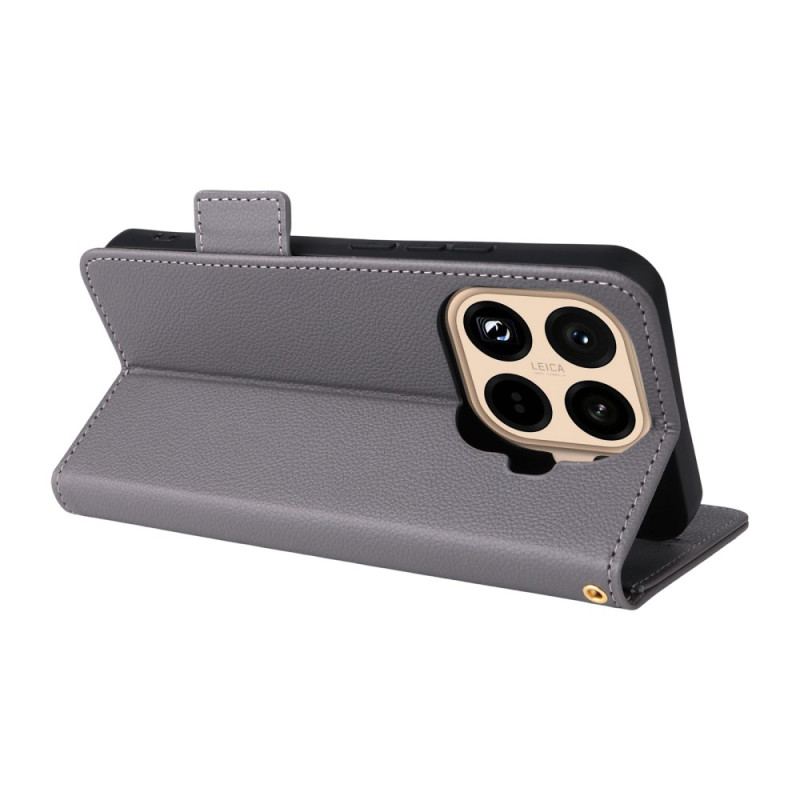 Fodral Xiaomi 15t Pro Konstläder Med Snodd