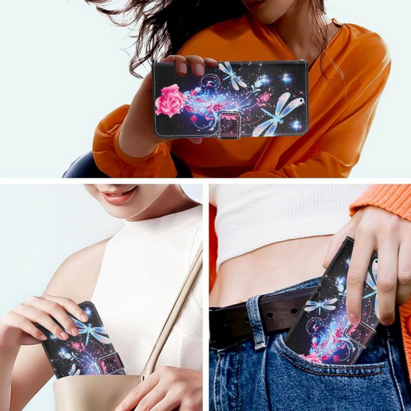 Fodral Xiaomi 15t Pro Ros Och Trollsländor