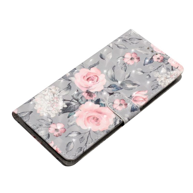 Fodral Xiaomi 15t Pro Rosa Blommor