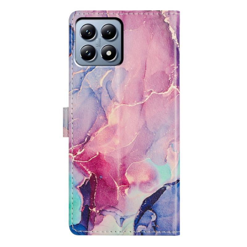 Fodral Xiaomi 15t Pro Rosa Grön Marmor