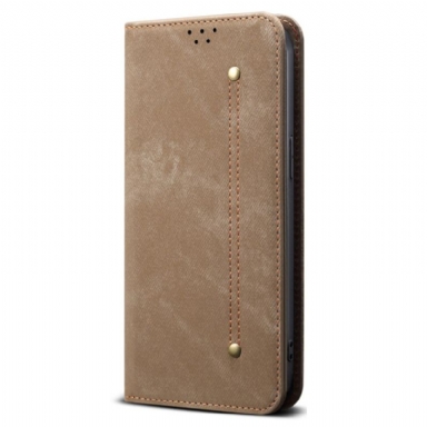 Folio-fodral Xiaomi 15t Pro Denimtyg