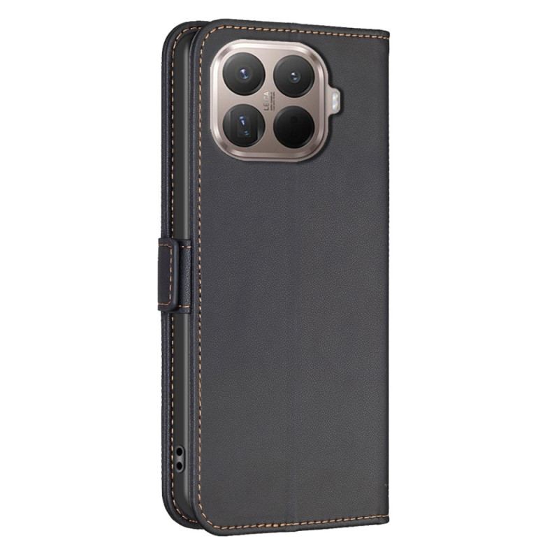 Läderfodral Xiaomi 15t Pro Telefonfodral Klassisk Binfen-färg