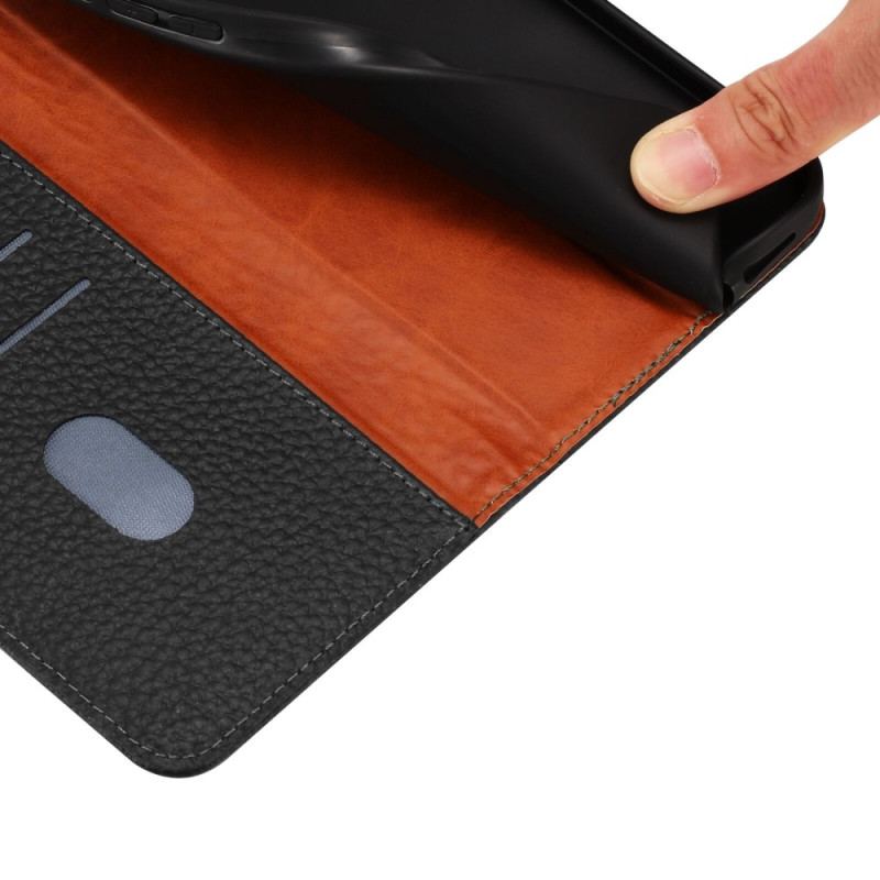 Läderskal Fodral Xiaomi 15t Pro Äkta Läder