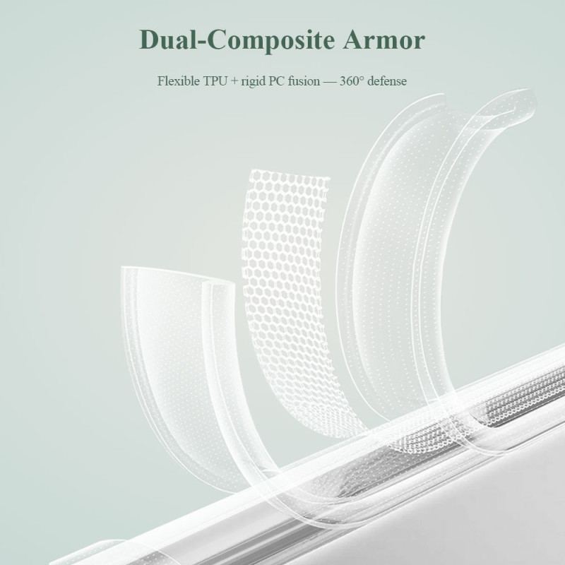 Skal För Xiaomi 15t Pro Transparent Toc-serie