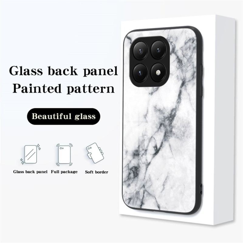 Skal Xiaomi 15t Pro Telefonfodral Härdat Glas I Marmor