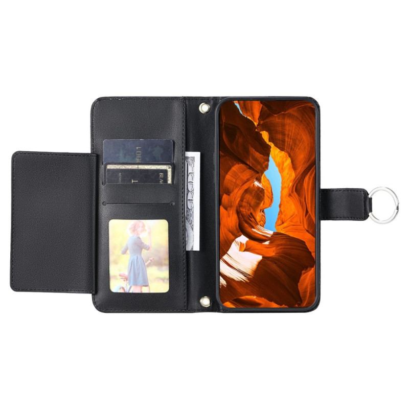 Skyddsfodral Xiaomi 15t Pro Quiltat Med Remmar