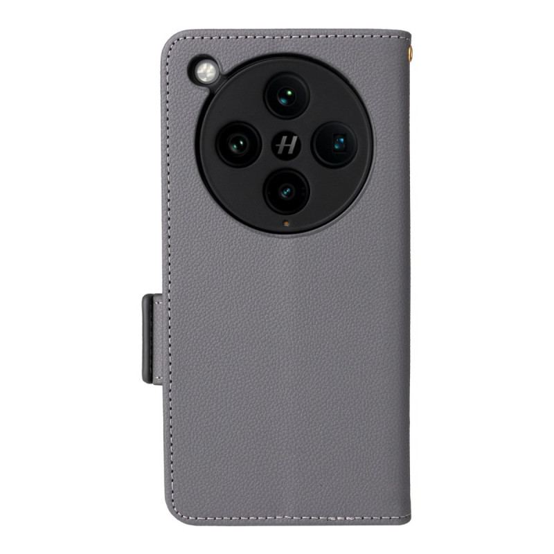 Fodral För Oppo Find X8 Pro Litchirem Textur