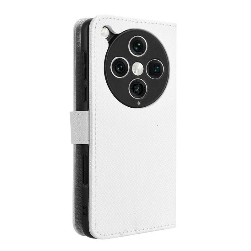 Fodral Oppo Find X8 Pro Diamantstruktur