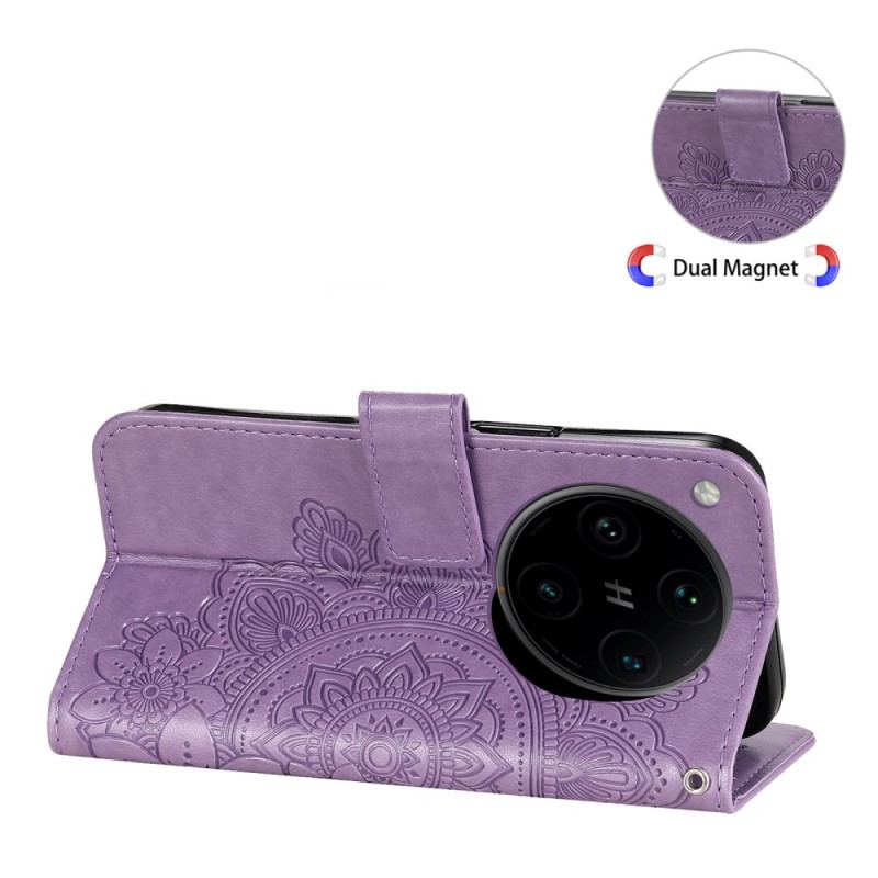 Läderfodral Oppo Find X8 Pro Telefonfodral Mandalatryck