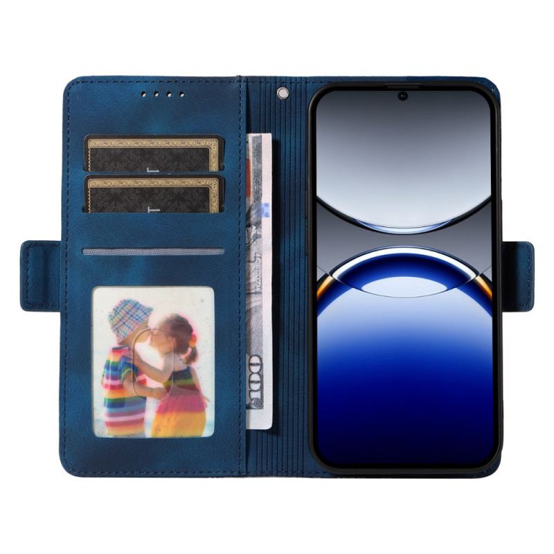 Läderfodral Oppo Find X8 Pro Telefonfodral Stjärnmönster