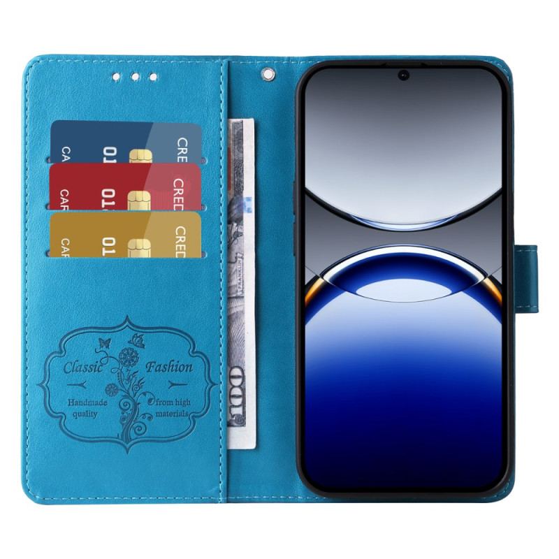 Läderfodral Oppo Find X8 Pro Telefonfodral Tryckt Mönster