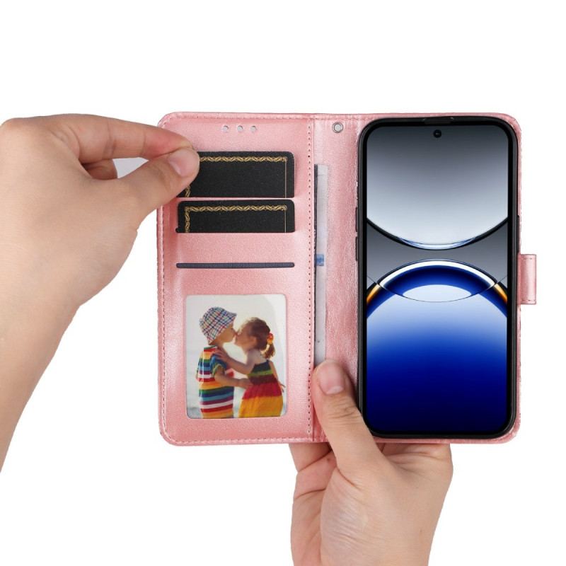 Läderskal Fodral Oppo Find X8 Pro Flamboyant Mandala