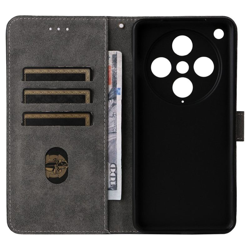 Läderskal Fodral Oppo Find X8 Pro Rfid-skydd Med Mockaeffekt