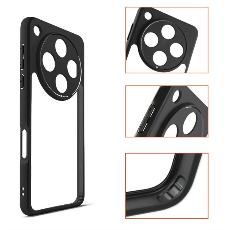 Skal Oppo Find X8 Pro Genomskinlig Med Silikonkanter