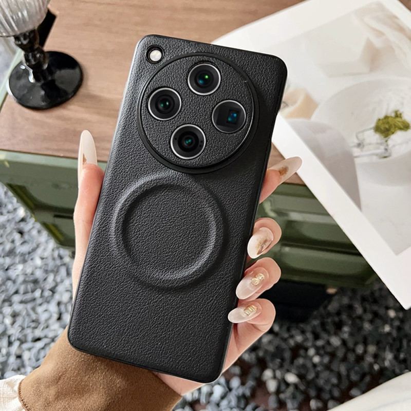 Skal Oppo Find X8 Pro Magsafe-kompatibel Lädereffekt