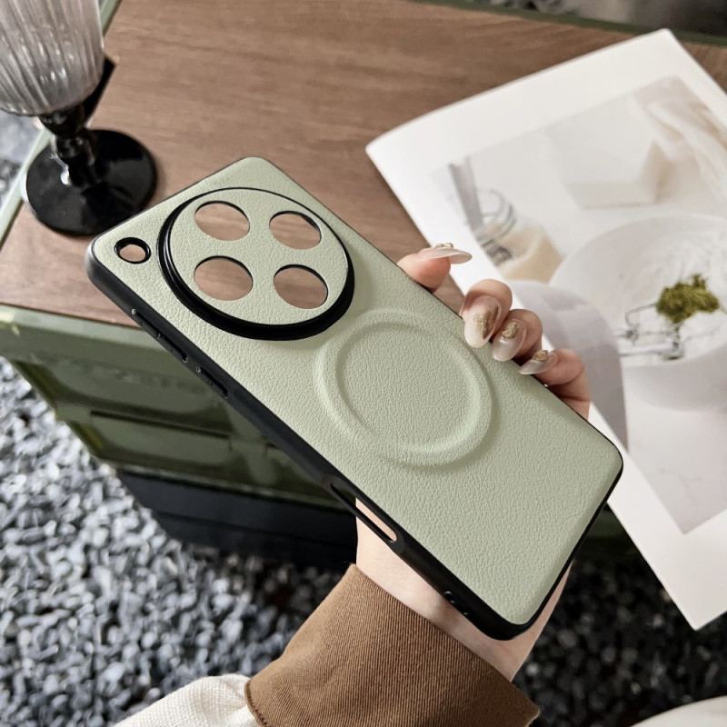Skal Oppo Find X8 Pro Magsafe-kompatibel Lädereffekt