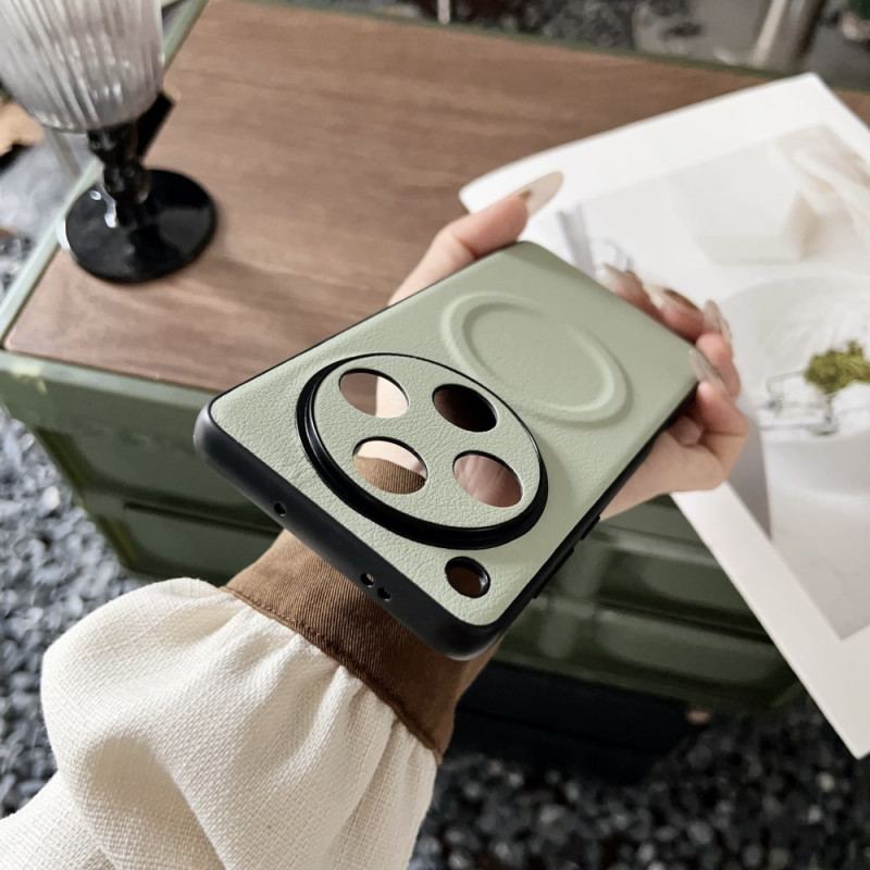 Skal Oppo Find X8 Pro Magsafe-kompatibel Lädereffekt