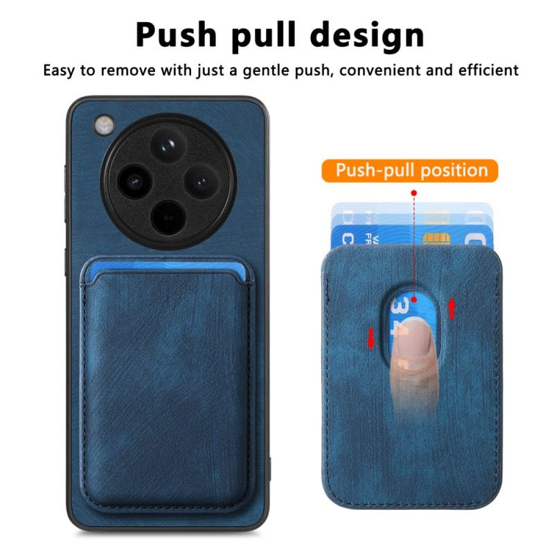 Skal Oppo Find X8 Pro Retro Med Avtagbar Korthållare