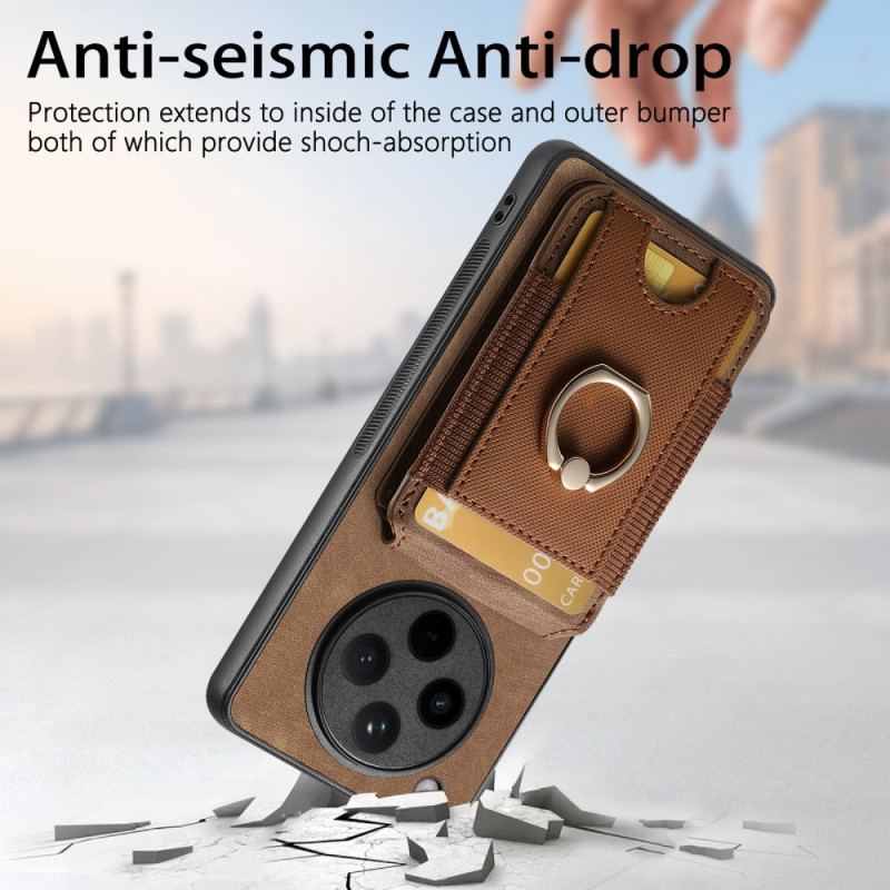 Skal Oppo Find X8 Pro Telefonfodral Fällbart Korthållare