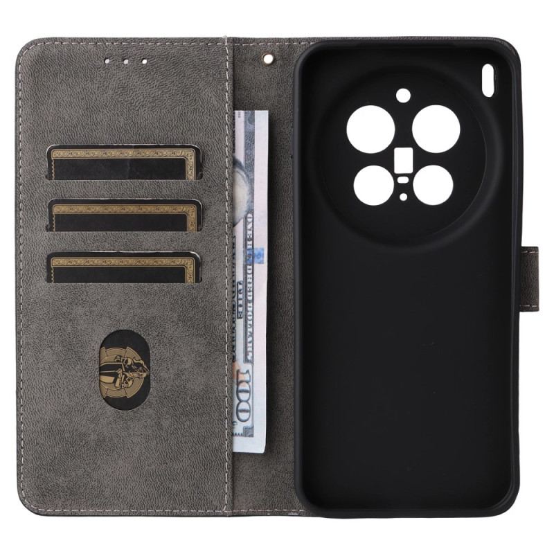 Fodral Vivo X300 Pro Rfid-skyddande Lädereffekt