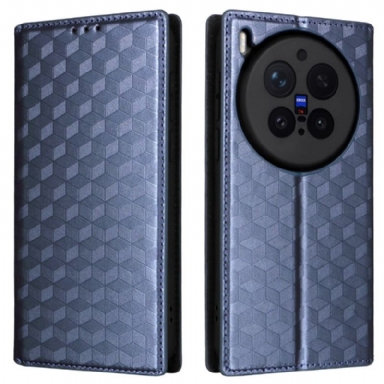 Folio-fodral Vivo X300 Pro Diamantmönster