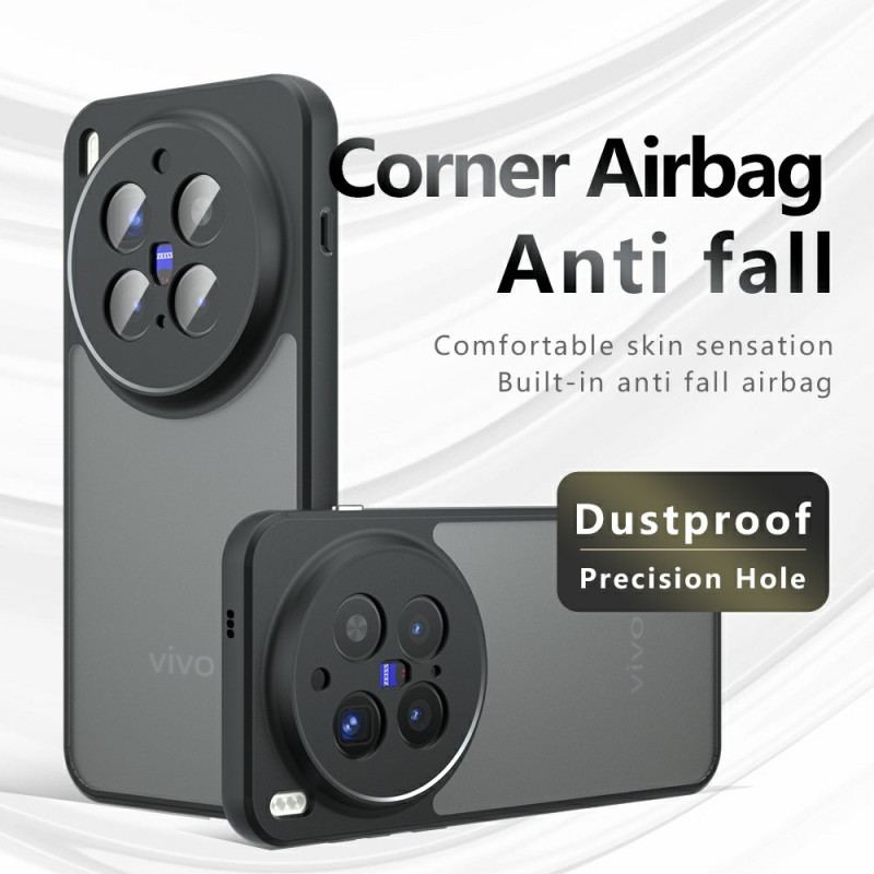 Skal För Vivo X300 Pro Mattsvart Genomskinlig