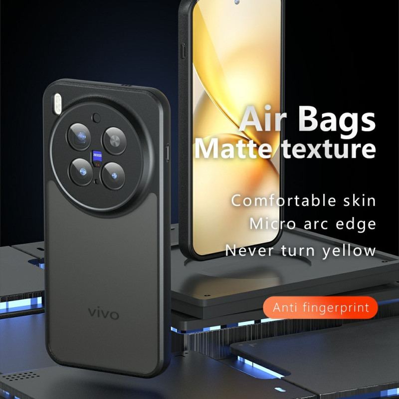 Skal För Vivo X300 Pro Mattsvart Genomskinlig