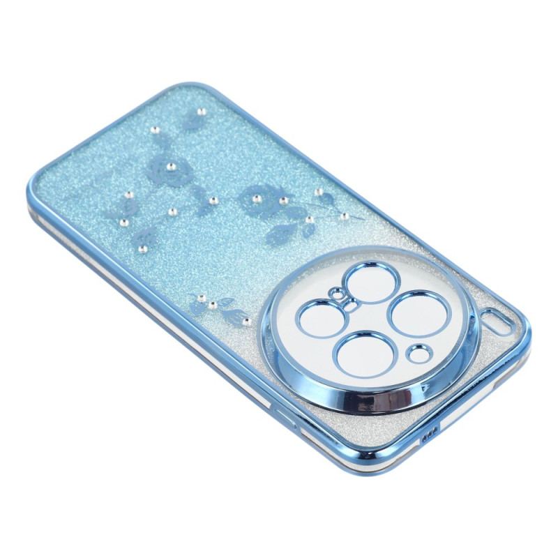 Skal Vivo X300 Pro Remmar Med Blommor Och Strass