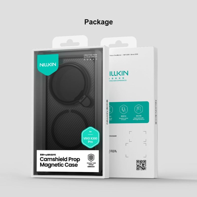 Skal Vivo X300 Pro Telefonfodral Magsafe Camshield Prop Nillkin