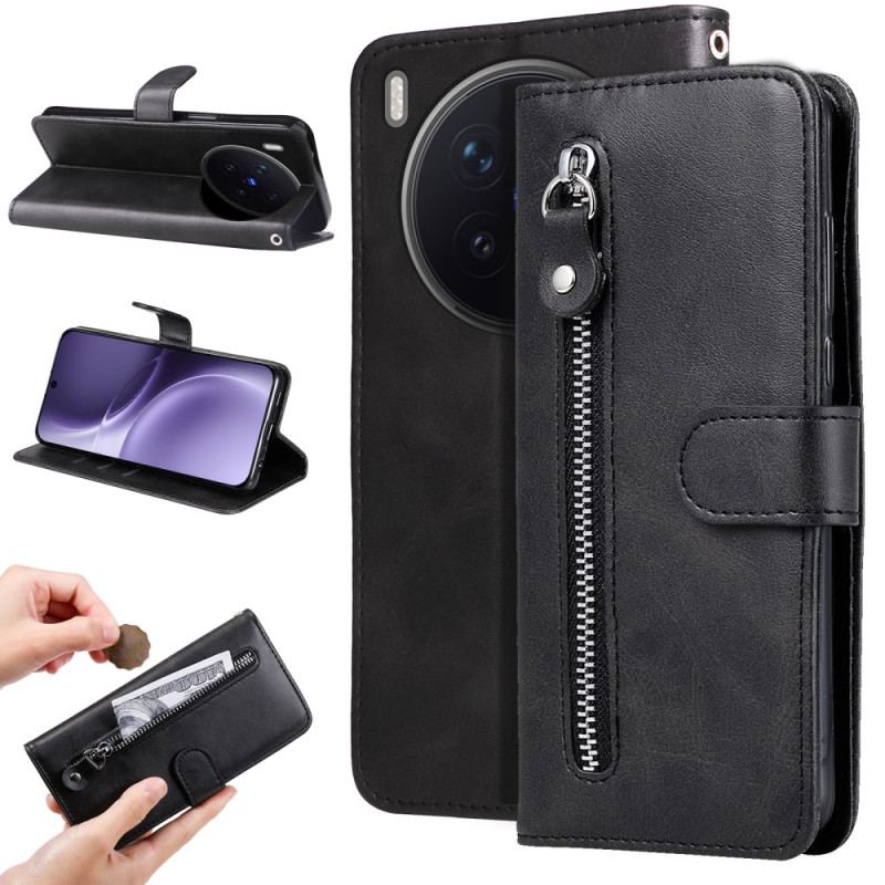 Skyddsfodral Vivo X300 Pro Ficka Med Dragkedja