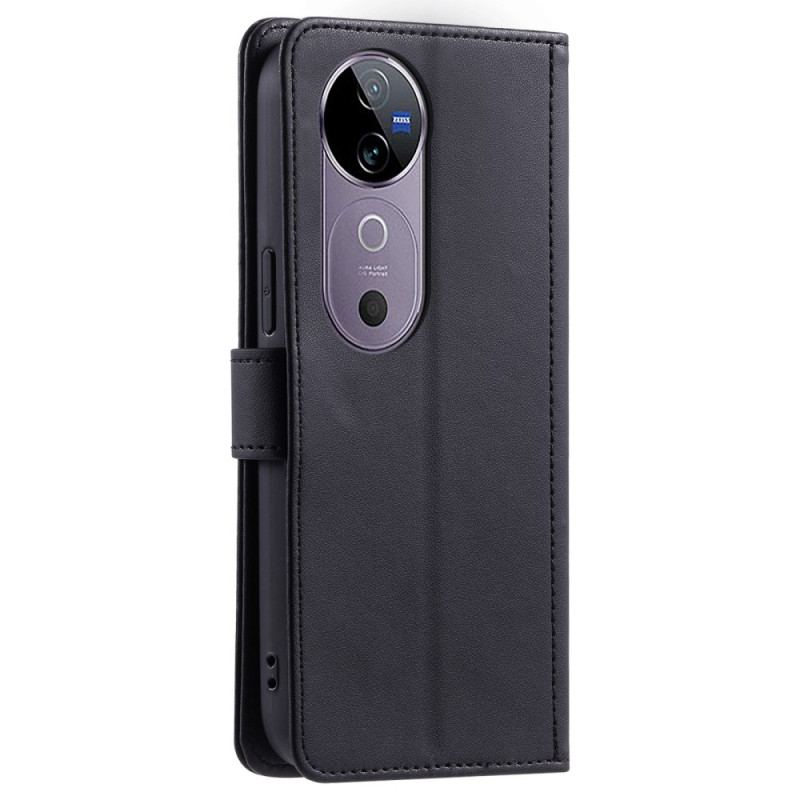 Fodral För Vivo V40 5g Quiltad Med Remmar