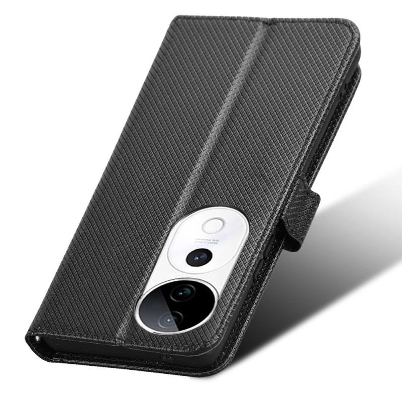 Fodral Vivo V40 5g Diamantstruktur