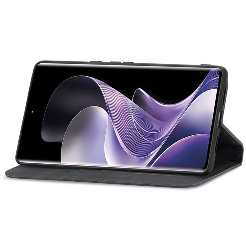 Folio-fodral Vivo V40 5g Mockaeffekt