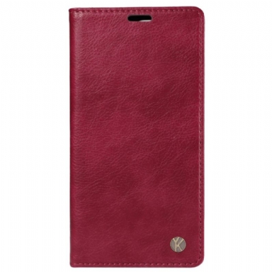 Folio-fodral Vivo V40 5g Vintageeffekt Yikatu