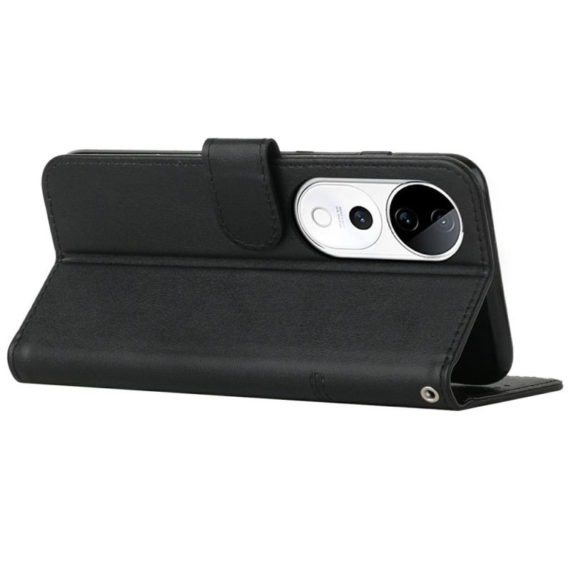 Läderskal Fodral Vivo V40 5g Affärsstil