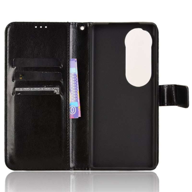 Läderskal Fodral Vivo V40 5g Flashigt Konstläder