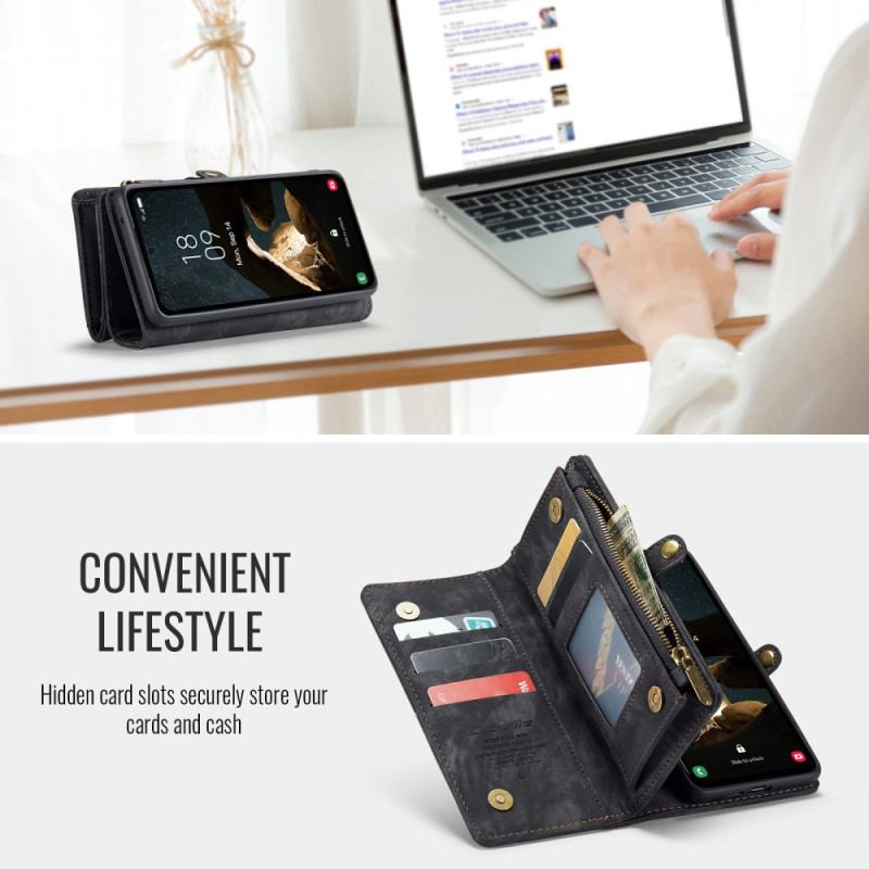 Fodral För Samsung Galaxy S26 Plus Caseme Lädereffekt