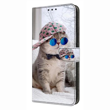 Fodral För Samsung Galaxy S26 Plus Katt Med Hatt