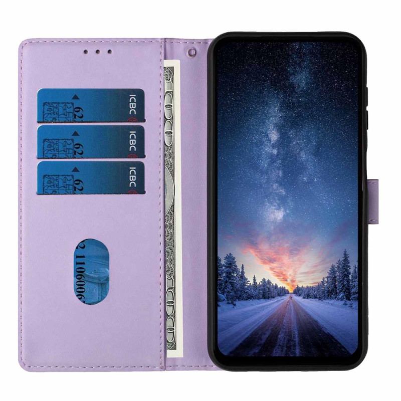 Fodral För Samsung Galaxy S26 Plus Träd- Och Kattmönster