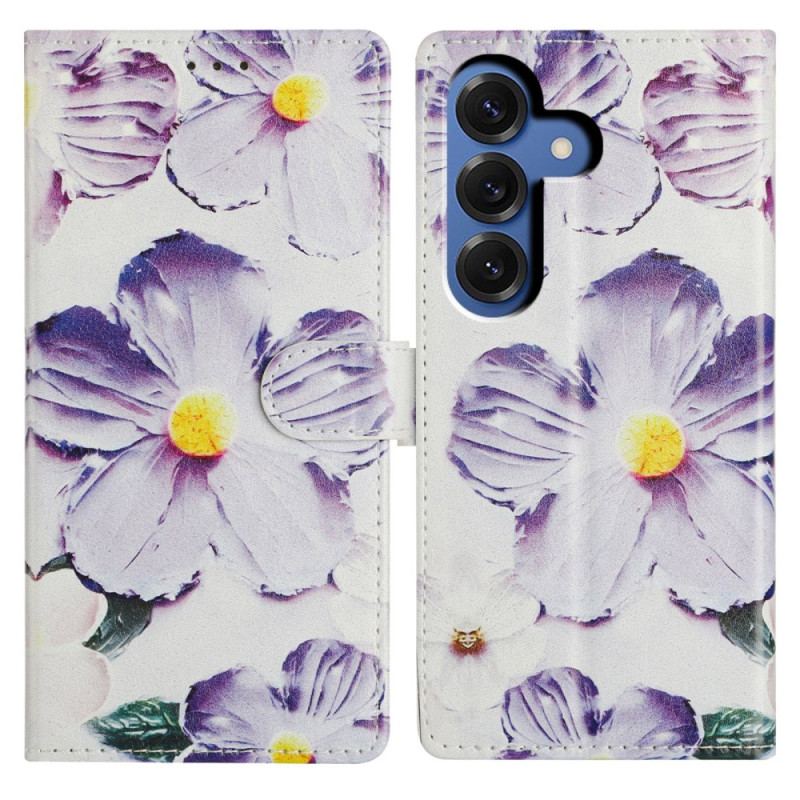 Fodral Samsung Galaxy S26 Plus Lila Blommor