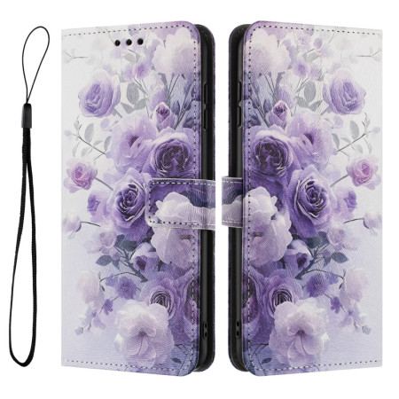 Fodral Samsung Galaxy S26 Plus Lila Rosor