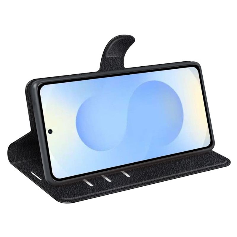 Fodral Samsung Galaxy S26 Plus Litchi-konstläder