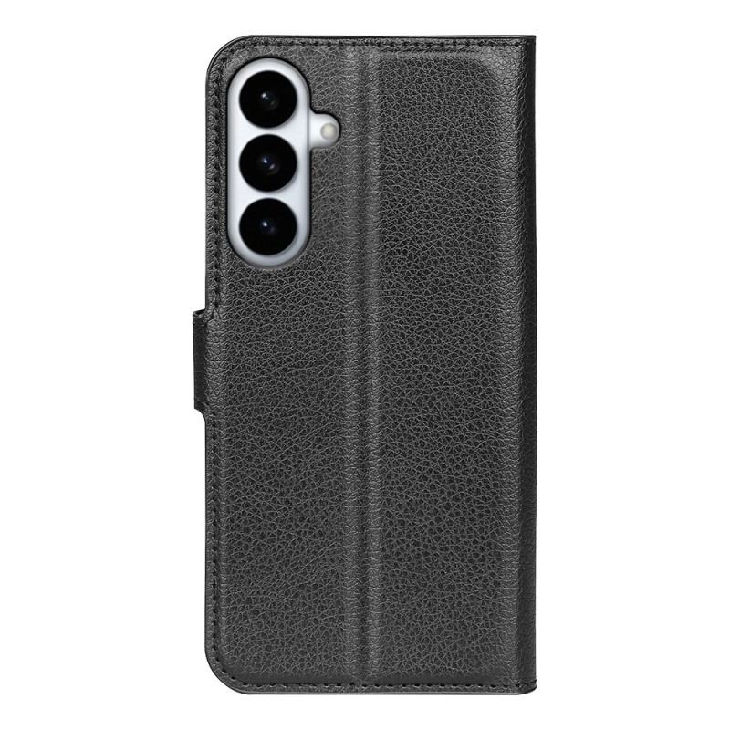 Fodral Samsung Galaxy S26 Plus Litchi-konstläder