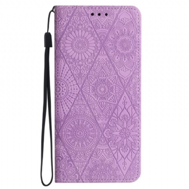 Folio-fodral Samsung Galaxy S26 Plus Etniskt Mönster