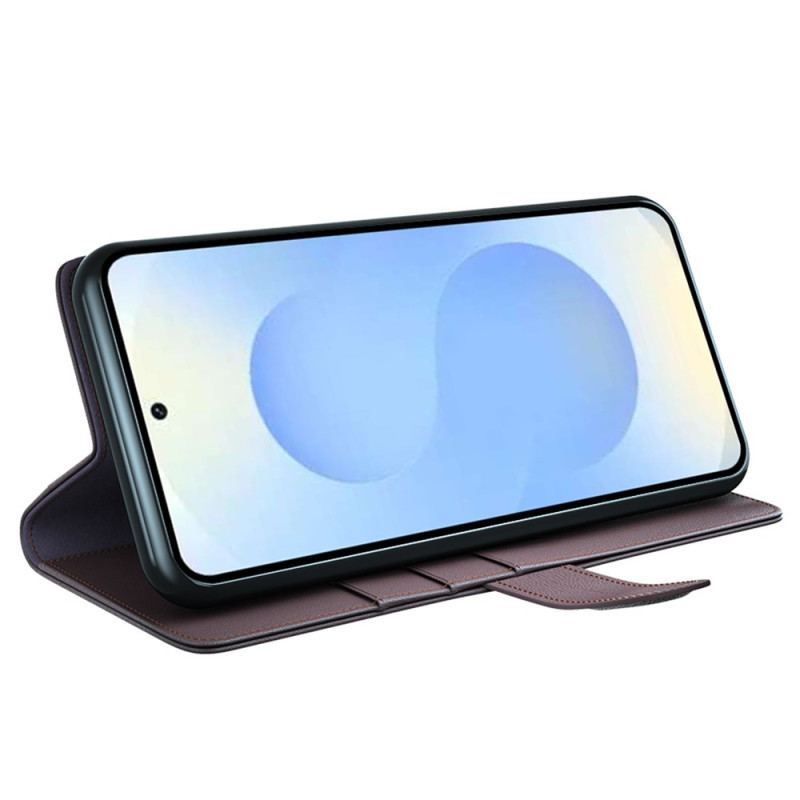 Läderfodral Samsung Galaxy S26 Plus Telefonfodral Äkta Läder